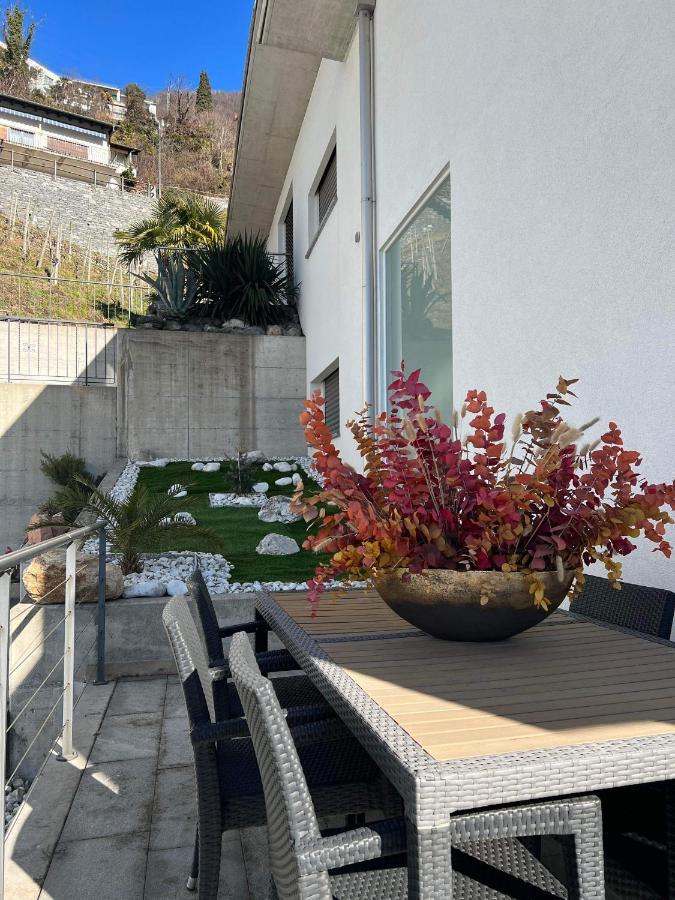 Moderno Bilocale Vista Lago Maggiore Gordola Exterior foto